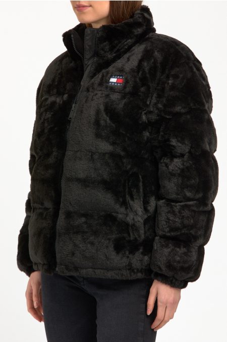 TJW FAUX FUR PUFFER kabát