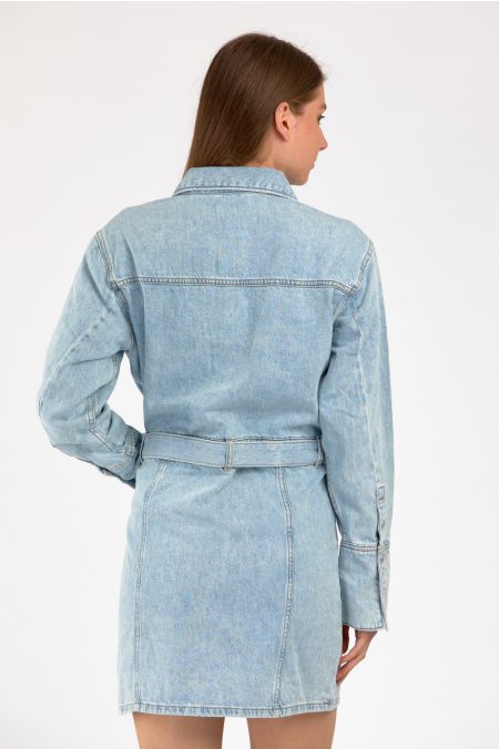 SHIRT DENIM DRESS RUHA