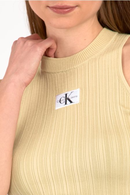 WOVEN LABEL PULÓVER