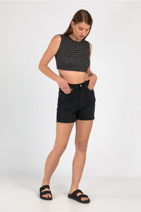 AOP CROPPED TANK TOP PÓLÓ