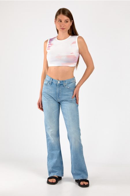 AOP CROPPED TANK TOP PÓLÓ