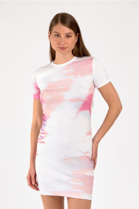 AOP RIB SHORT SLEEVE RUHA