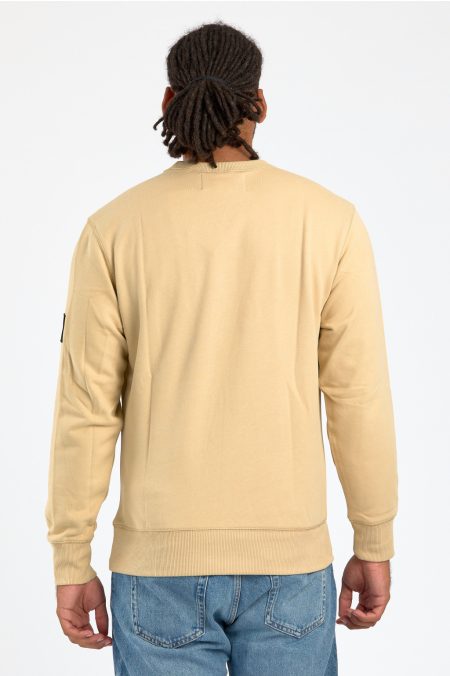 BADGE CREW NECK PULÓVER