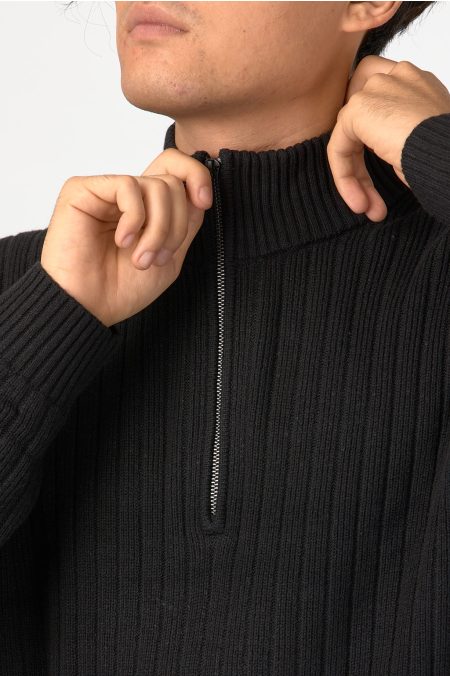 LINEAR HALF ZIP PULÓVER