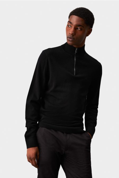 MERINO QUARTER ZIP PULÓVER