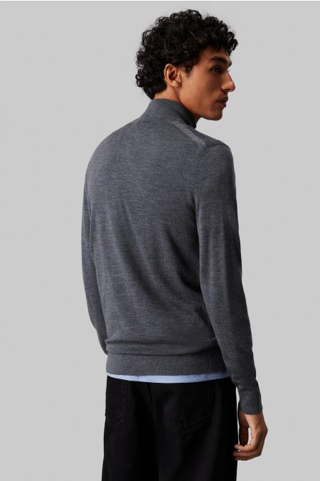 MERINO QUARTER ZIP PULÓVER