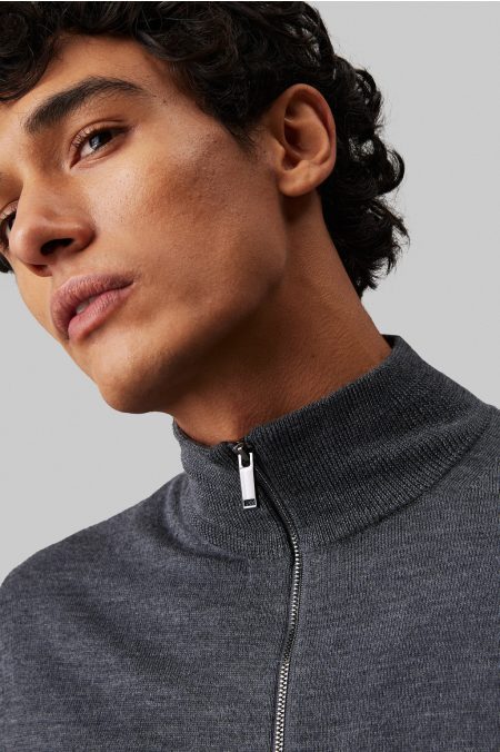 MERINO QUARTER ZIP PULÓVER