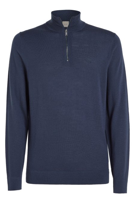 MERINO QUARTER ZIP PULÓVER