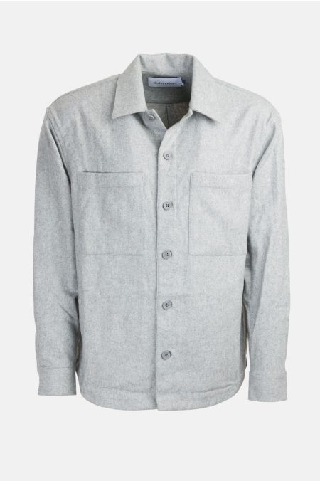 WOOL BLEND OVERSHIRT ing