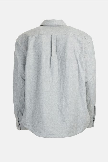 WOOL BLEND OVERSHIRT ing