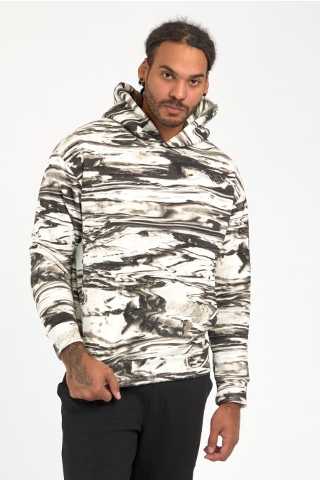 HORIZON AOP HOODIE pulóver