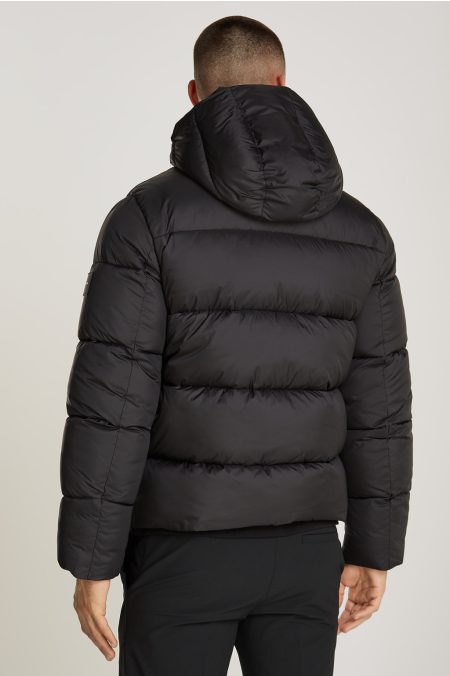 HOODED QUILT PUFFER Dzseki