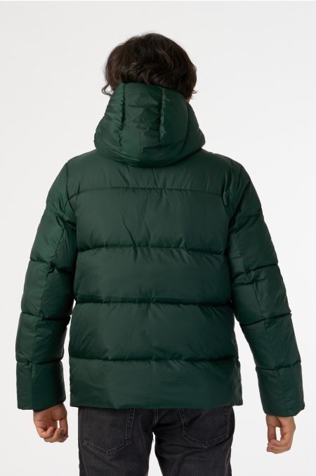 HOODED QUILT PUFFER Dzseki