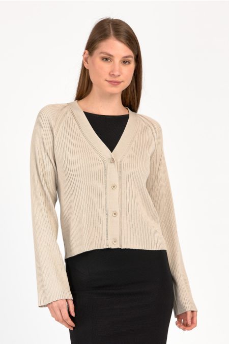 RAGLAN CARDIGAN PULÓVER