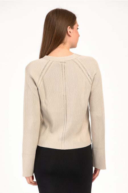 RAGLAN CARDIGAN PULÓVER