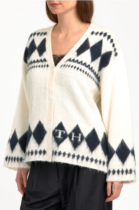 FAIRISLE oversized pulóver