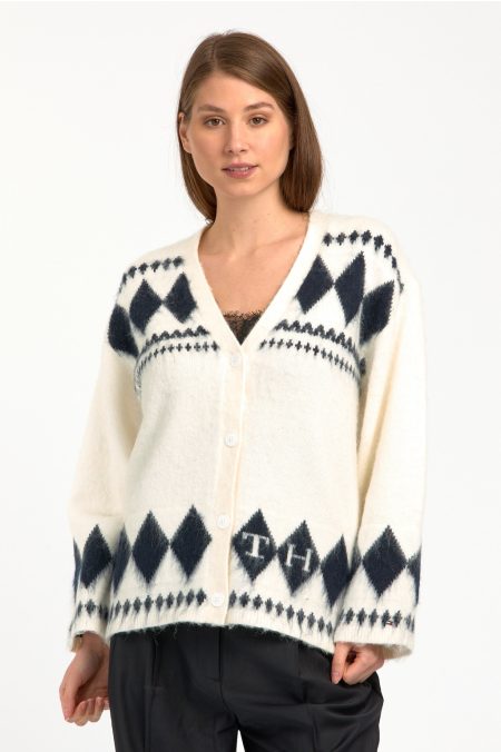 FAIRISLE oversized pulóver