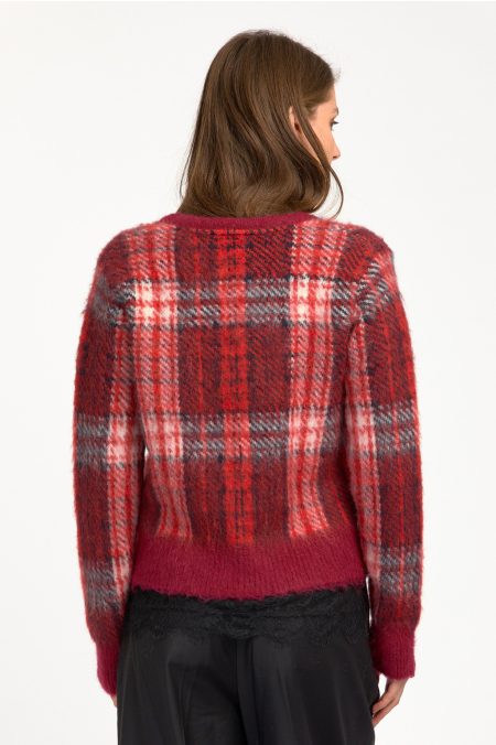 IMD TARTAN pulóver