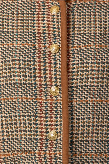 TWEED WOOL MIX CHEC Blézer