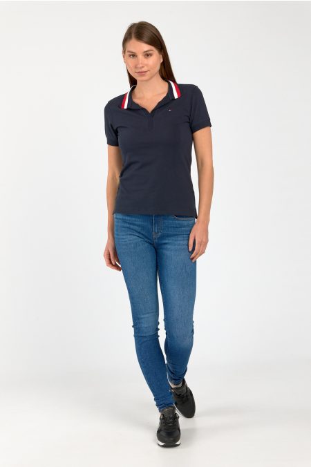 SLIM V-NECK PÓLÓ