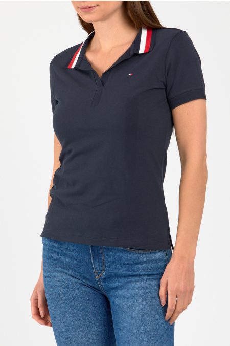 SLIM V-NECK PÓLÓ