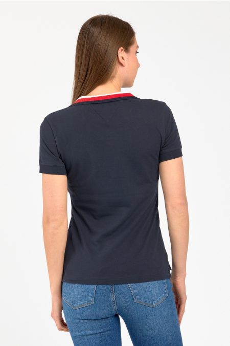 SLIM V-NECK PÓLÓ